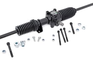 Polaris Ranger Crew XP 1000 EPS Northstar HVAC Edition Rack and Pinion - Rough Country - Heavy Duty - Black - '17-'19